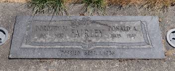 Donald Archibald “Archie” Fairley (1905-1990)