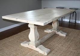 Reclaimed Wood Trestle Table Trestle Dining Tables Wood Trestle Table Wood Table