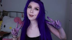 Posted by 5 months ago. Linzor New Purple Hair Color Linzor Youtube Haircolor Purple Purplehair Emo Hairstyles For Guys Hair Color Purple Emo Hair