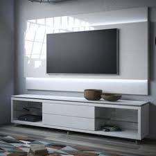 Modern wall unit tv stand media entertainment center almada white high gloss embodying the contemporary style and chic, this almada riving room set is a compact but spacious living room wall unit set. 8 Best 70 Inch Tv On Family Room Wall Ideas Living Room Tv Room Design Tv Wall Decor