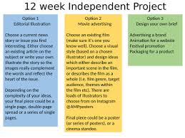 This option is the priciest of all and takes the longest time but the results may even exceed your expectations, of course depending on how skillful the artist is. Gcse Graphic Communication Project Teaching Resources