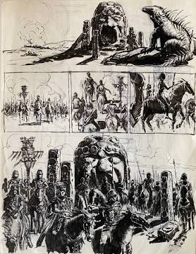 Jean-Claude Gal - original comic art