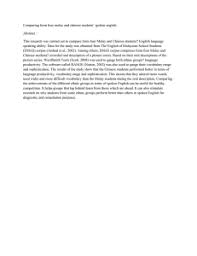 What does gigi palsu mean in english? A Grammar Of Baba Malay With Sociophonetic Considerations A