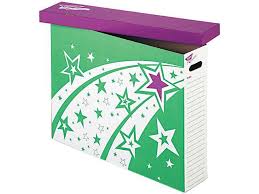 Trend T1022 File N Save System Chart Storage Box 30 3 4 X 23 X 6 1 2 Bright Stars Design