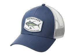 Quiksilver Waterman Knot Trucker Cap Blue Indigo Caps Off Duty Days Calls For Laid Back Styling And This Quiksilver Waterma Trucker Cap Panel Hat Quiksilver