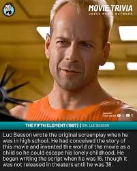 Movie trivia: The Fifth Element (1997). 🎥 #JoBloMovies #JoBloMovieNetwork  #MovieTrivia #TheFifthElement