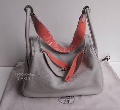 Bnib Hermes Lindy34 Gris Eclat Crevette Clemence Q