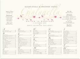 Rose Bud Wedding Seating Chart Garden Themed Vines And