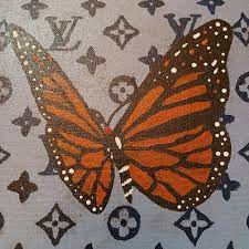 Jul 19, 2021 · takashi murakami, japanese artist recognized for his ability to adapt japanese traditional art within the context of popular culture. Wall Decor Louis Vuitton Butterfly Painting Poshmark