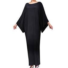 Swyss Womens Long Sleeve Oversized Baggy Loose Muslim Retro Casual Maxi Dress Ad Sleeve Pocket Dresses Casual Maxi Dress With Sleeves Sweater Dress Fashion
