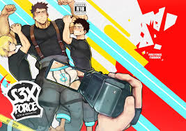 Robokeh] S3X FORCE – Fire Force dj [Esp] - Gay Manga | HD Porn Comics
