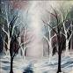 SERENITY ON CANVAS Pastel Forest ADD CANDLE event in Gretna, LA