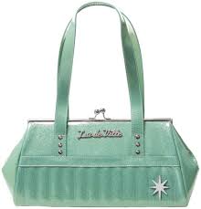 Lux De Ville Starlite Kiss Lock Purse Baby Green Sparkle Punk Accessories Purses Purse Accessories
