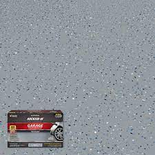 424 likes · 41 talking about this. Rust Oleum Rocksolid 180 Oz Gray Polycuramine 2 5 Car Garage Floor Kit 365193 The Home Depot