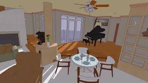 Some sets have changed throughout the different seasons and this floorplan is a mixture of various of them. Frasier S Apartment Walkthrough Youtube