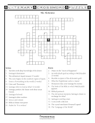 Write your crossword entry on the left & the associated clue on the right. Https Www Prestwickhouse Com File 20library Free 20puzzles The Alchemist Crossword Pdf
