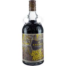 Kraken is a dark caribbean rum made with a secret blend of 13 spices. Kraken Black Roast Coffee Rum