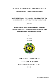 Game yang sangat terkenal dikalangan remaja yakni. Analisis Pragmatis Terhadap Cerita Novel Saga No Gabai Baachan Karya Yoshichi Shimada