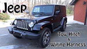 Jk wiring harness books of wiring diagram. 2017 Jeep Wrangler Tow Hitch And Wiring Harness Install Youtube