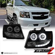 100 Brand New - Driver And Passenger Side Assembly Pair In Box Absolute Brightest Halo - Ccfl Halo Rings Wiring Required Chevy Suburban Chevy Chevy Suv
