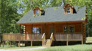 Log cabin home designs are made from logs that have not been milled into conventional lumber. Eloghomes Richfield Model Details
