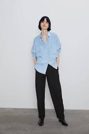 Corduroy Shirt With Pockets Corduroy Shirts Zara