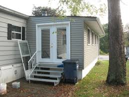 Love The French Doors Mobile Home Sunroom After Mobile Home Porch Mobile Home Renovations Mobile Home Addition
