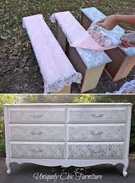 Photos From Diy Home Decorating S Post Diy Home Decorating Lace Painted Furniture Shabby Chic Diy Furniture Makeover