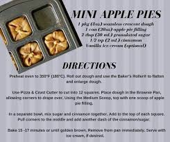 Mini Apple Pie Pampered Chef Brownie Pan Recipes Pampered Chef Desserts Pampered Chef Recipes