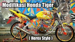 Maybe you would like to learn more about one of these? Modifikasi Honda Tiger Herex Style Youtube