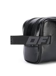 Buy good quality handbags for women including clutches, shoulder bags and cross body bags at affordable prices. Off White C O Virgil Abloh Leather Industrial Strap Wash Bag In Black For Men Lyst
