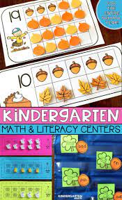 Kindergarten Centers Math Literacy Centers Kindergarten Centers Literacy Centers Kindergarten Reading Centers