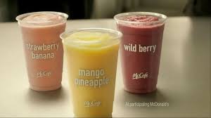 This recipe shows how to make a watermelon smoothie with a creamy milkshake texture. Mcdonald S Mccafe Fruit Smoothies Tv Commercial Market Ispot Tv