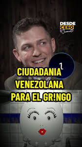 Consagración como Venezolano: La Ciudadanía de Jonathan Pfaehler