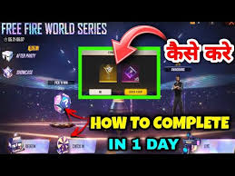 It would bring many items, skins, costumes, etc. Free Fire World Series Event Full Details How To Comp