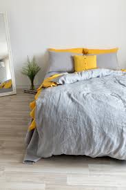 Timeless, tempting and comfy whatever the season, our pure linen duvet covers will transform not just your bedroom but your sleep as well. Light Grey Washed Linen Duvet Cover With Buttons Linen Boutique