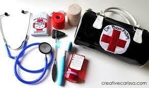 How To Make A Kids Doctor Kit Kids Doctor Kit Presents For Kids Diy For Kids