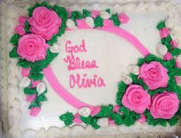 Pin By Jennie Palacios On Costco Cakes Baptism Sheet Cake Sheet Cake Cake