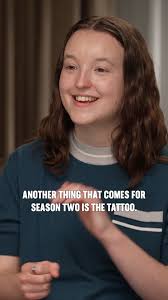 Bella Ramsey talks about the addition of Ellie's iconic moth tattoo in  #TheLastOfUs: Season 2.