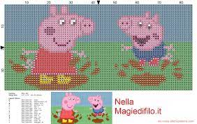 My sampler samplers counted cross stitch pattern by bennie harman to download and print online. Peppa Pig And Her Brother George Playing In The Puddle Cross Stitch Patterns Peppa Pig Stitch Character