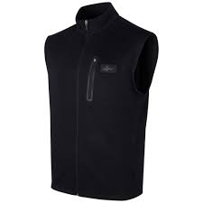 Greg Norman Mens Full Zip Sweater Vest Mens Apparel Free