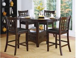 Made of wood and veneers. Junipero 5 Piece Counter Height Dining Table Set 2423 36 5 American Furniture Galleries Sacramento Ca