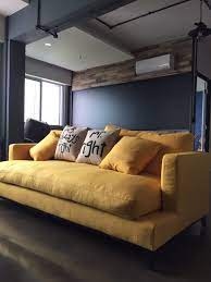 Beautifully crafted sofa singapore available at extremely low prices. This One S For The Happy People Griffith All Decked Out In Yellow Smile Http Www Etchandbolts Com Sofa Griffith Cool Furniture Furniture Furniture Store