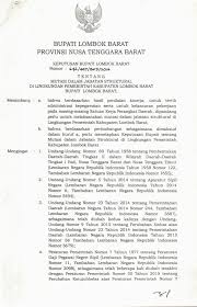 Contoh surat keterangan bersedia menerima dari kepala man ii banda aceh 5. Sk Mutasi Dalam Jabatan Struktural Di Lingkup Pemerintah Kabupaten Lombok Barat Tanggal 13 Juni 2016 Kabupaten Lombok Barat