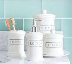 Add the finishing touches with our selection of teen room decor. The Minted Pineapple Bath Accessories Bathroom Accessories Pottery Barn Bath