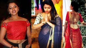In india six inches gap between saree and blouse is divine.but two inches gap between jeans and top is treated as besharam. Navya Swamy Tv Actress Photo Gallery Indiancelebblog Com