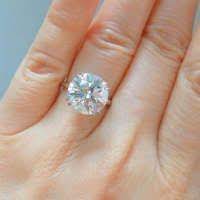 This is an excellent size for a diamond engagement ring. 5 Carat Diamond Price 5 Carat Diamond Ring Diamond Carats