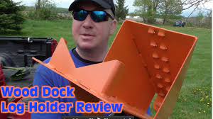 You can use curtain wire system. Wood Dock Log Holder Review Best For Chainsaw Cutting Youtube