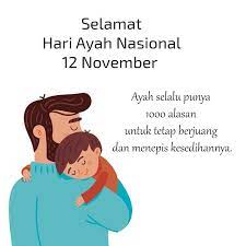 Hari ayah nasional 2020 jatuh pada tanggal 12 november besok, berikut sejarah penetapannya lengkap dengan kumpulan ucapan selamat hari ayah. Selamat Hari Ayah Nasional Hari Ayah Selamat Hari Ayah Ayah