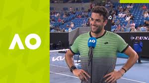 Matteo berrettini live score (and video online live stream*), schedule and results from all tennis we're still waiting for matteo berrettini opponent in next match. Matteo Berrettini I Hope You Guys Enjoyed It 1r On Court Interview Australian Open 2021 Youtube